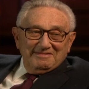 Henry Kissinger with Ahmet Ertegun