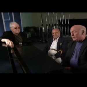 Mike Stoller, Jerry Leiber and Ahmet Ertegun